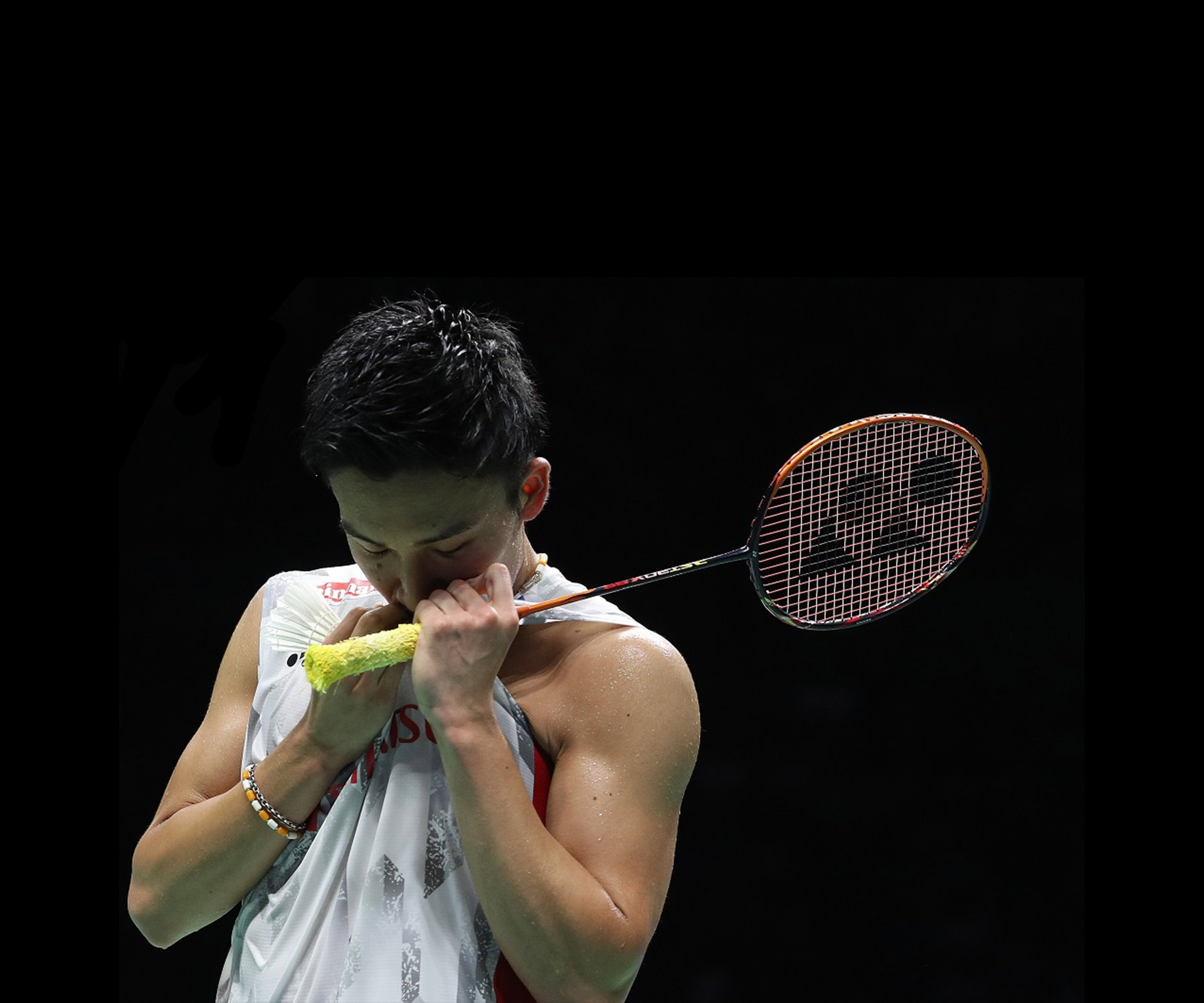 badminton player Kento Momota